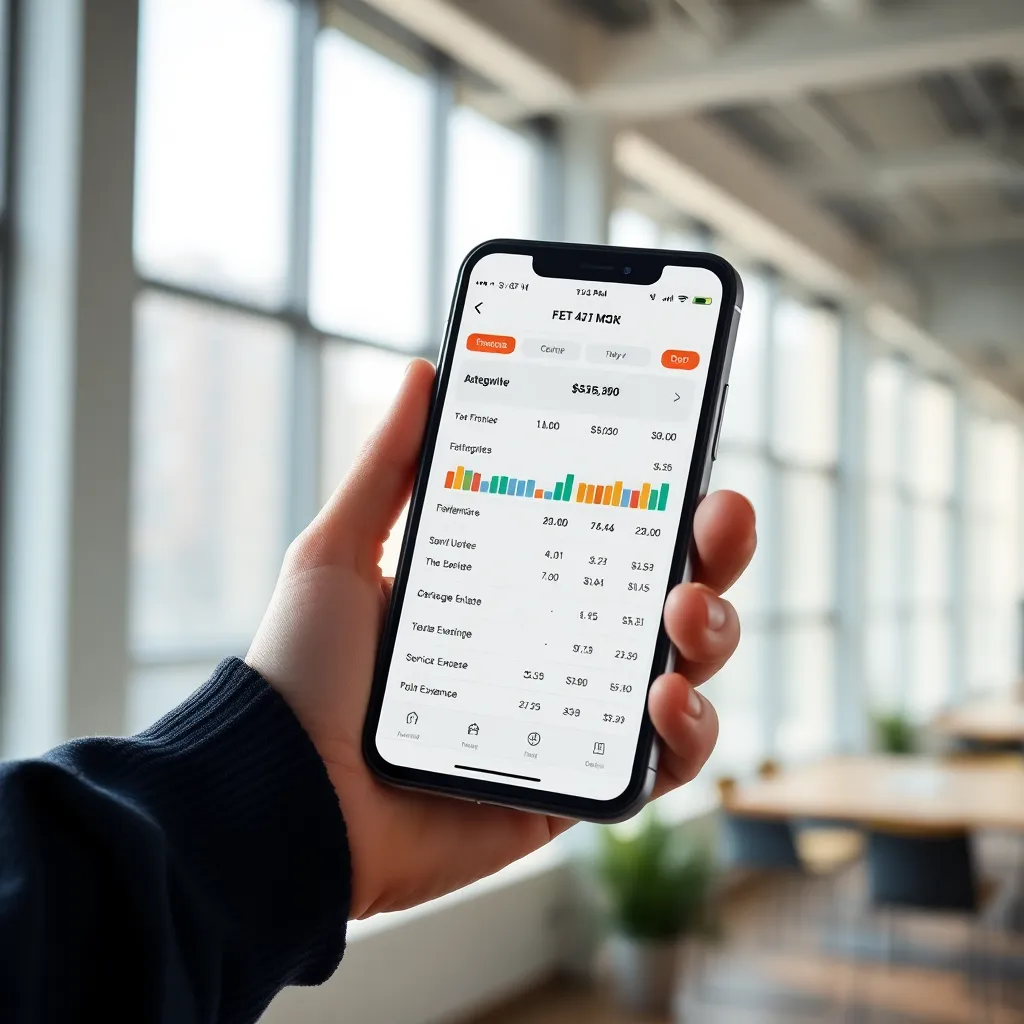 Ondernemer die administratie doet op laptop met facturen en documenten