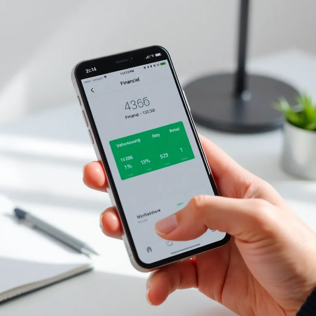 Persoon die financiële administratie doet op smartphone en laptop